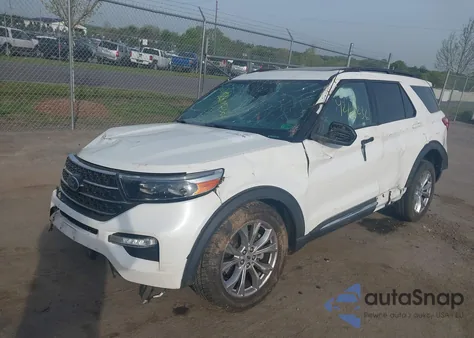 2020 Ford Explorer Xlt z USA, uszkodzony, nr VIN 1FMSK8DH2LGA08190